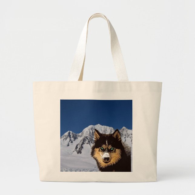 Sac fourre-tout sibérien Husky (Devant)