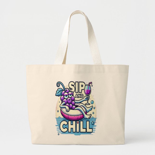 Sac fourre-tout Sip Et Chill (Devant)