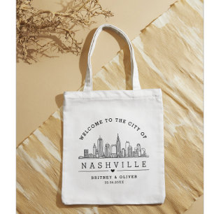 Sac fourre-tout Skyline de Nashville - Mariage per
