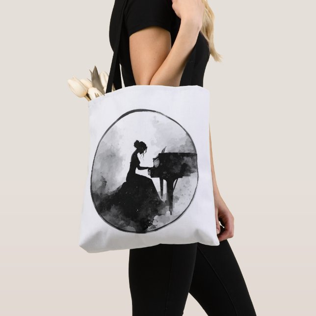 Sac fourre-tout sportif féminin élégant - Salle de (De près)