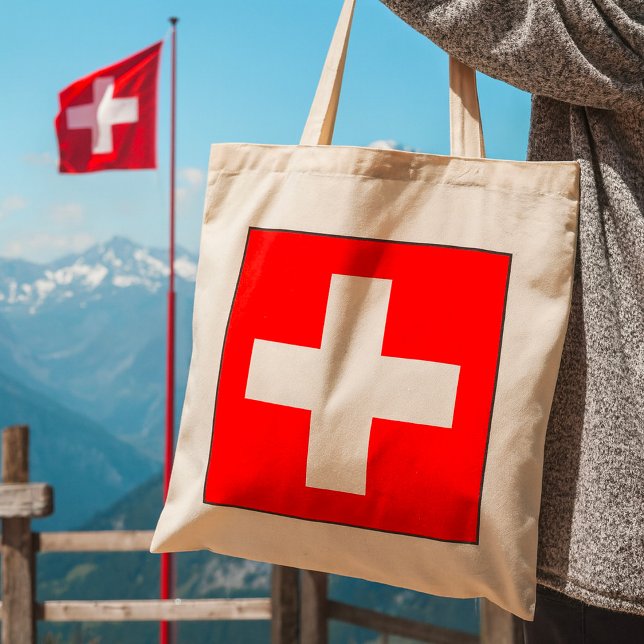 Sac fourre-tout suisse carré (Créateur téléchargé)