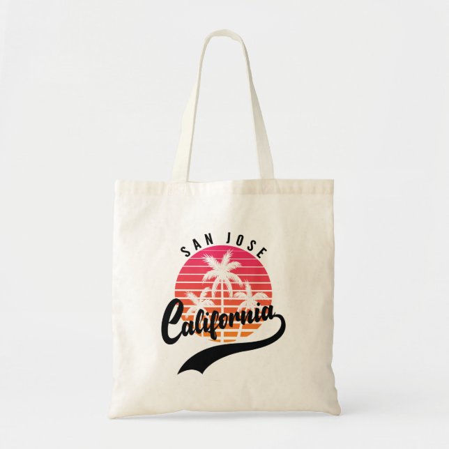 Sac fourre-tout Sunset San Jose Retro (Devant)