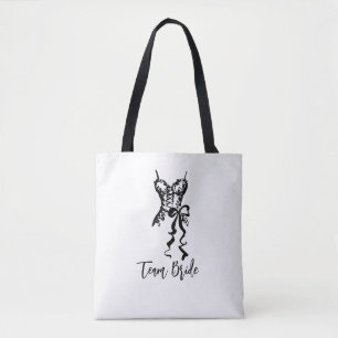 Sac fourre-tout Team Bride Dessin de croquis de