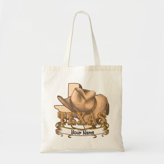 Sac fourre-tout Texas Cowboy (Devant)