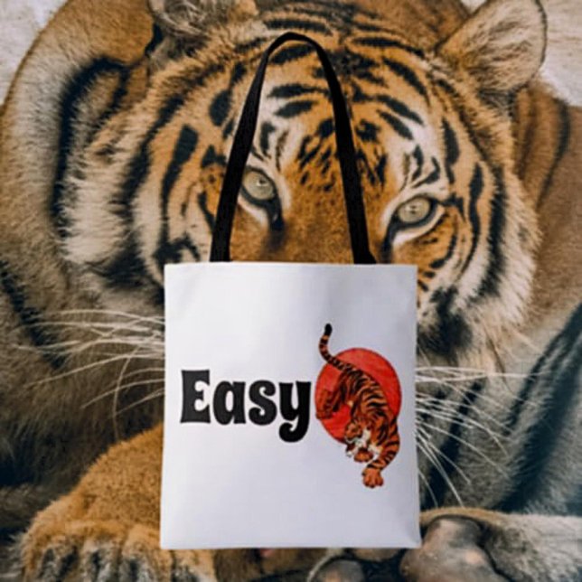 Sac fourre-tout Tiger Facile - Style Fierce (Créateur téléchargé)