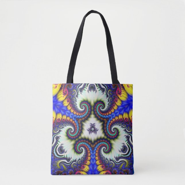 sac fourre-tout tourbillon arc-en-ciel (Devant)