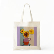 Sac fourre-tout tournesol