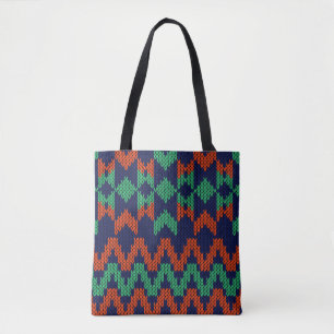 Sac fourre-tout tout imprimé, taille moyenne!