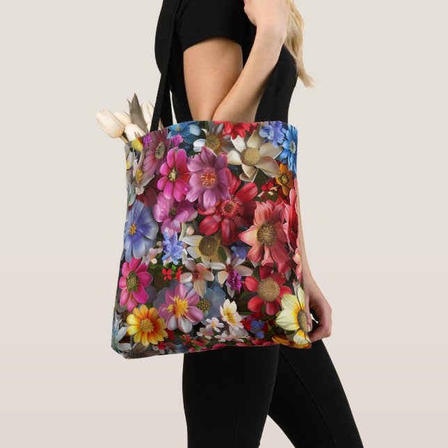 Sac fourre-tout tout-sur-impression - Moyen (De près)