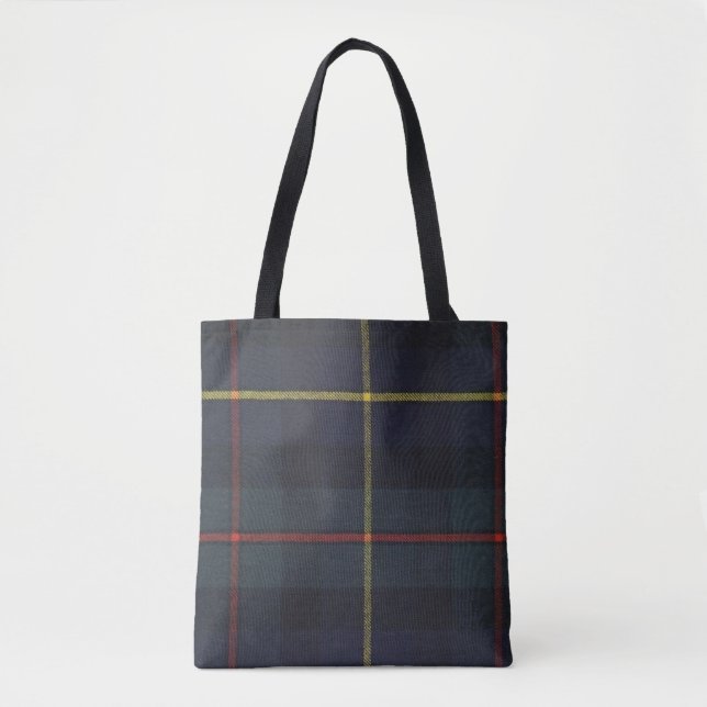 Sac fourre-tout Tout-Sur-Impression Tartan, Moyen (Devant)