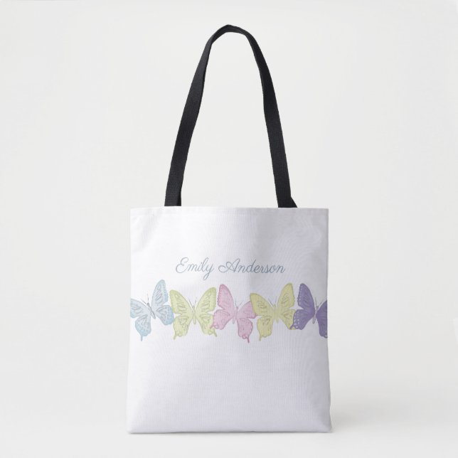 Sac fourre-tout Tout-Sur-Imprimé Motif Pastel Papi (Devant)