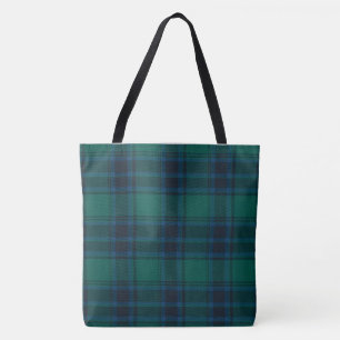 Sac fourre-tout Tout-Sur-Imprimé Tartan, Grand