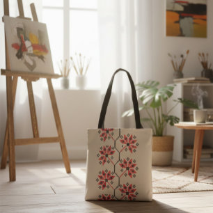 Sac fourre-tout traditionnel ukrainien de broderie