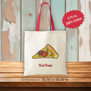 Sac fourre-tout tranche de pizza
