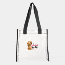 Sac fourre-tout transparent Club des fans de Golde