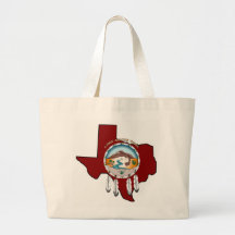 Sac fourre-tout tribal à éléphant du Texas de