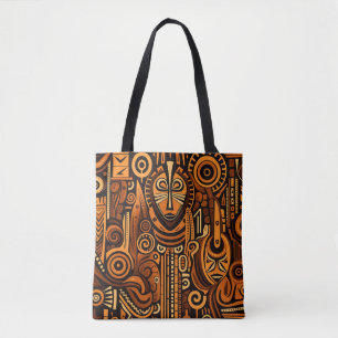 Sac fourre-tout Tribal Tapestry Mask Edition