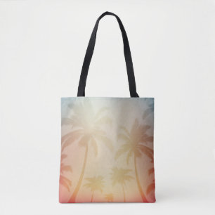 Sac fourre-tout tropical chaud simple à l'arrière