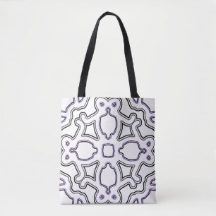 Sac fourre-tout, un design de couleur blanche élég