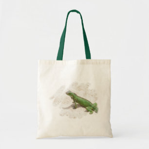 Sac fourre-tout vert à lézard d'iguane