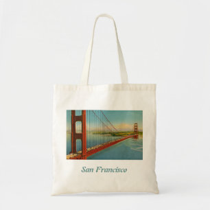 Sac fourre-tout vintage à golden gate bridge
