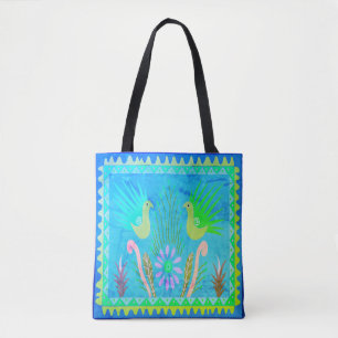 Sac fourre-tout Vintage Baja Birds