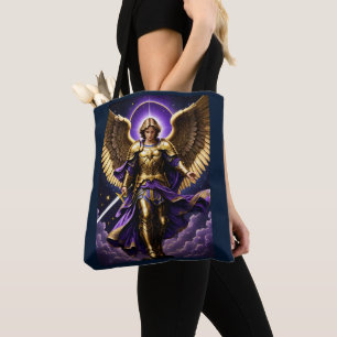 Sac fourre-tout Vintage catholique St. Michael Arc