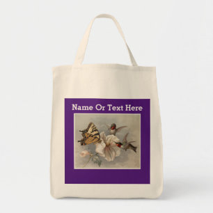 Sac fourre-tout vintage des colibris
