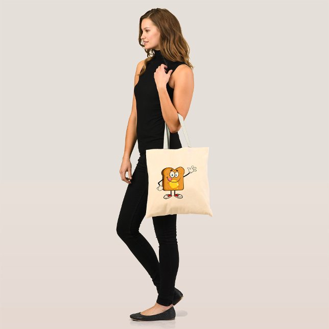 Sac fourre-tout visage toast (Créateur téléchargé)