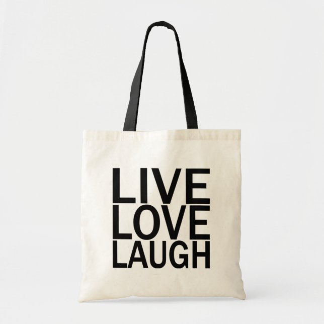 Sac fourre - tout vivant à rire d'amour (Devant)