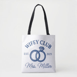 Sac fourre-tout Wifey Club personnalisé, Mme Sac f