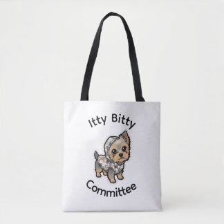 Sac fourre-tout yorkie cartoon