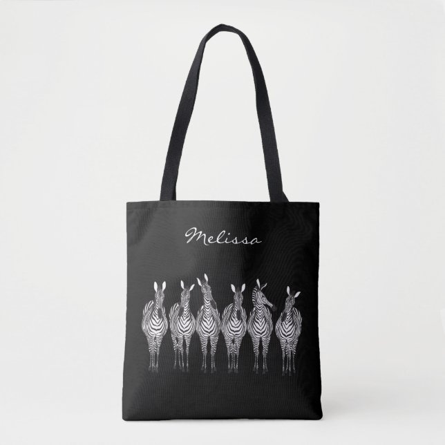 Sac fourre-tout Zebras All-Over-Print (Devant)