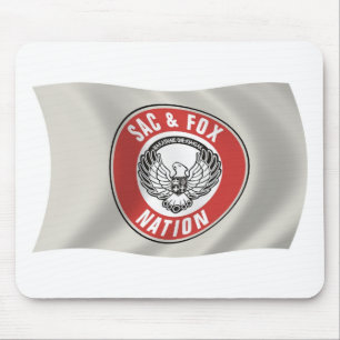 Sac & Fox Nation (Oklahoma) Flag Mousepad