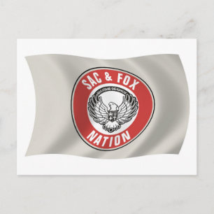 Sac & Fox Nation (Oklahoma) Flag Postcard