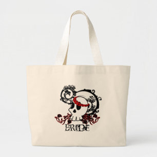 Sac gothique de jeune mariée de crâne
