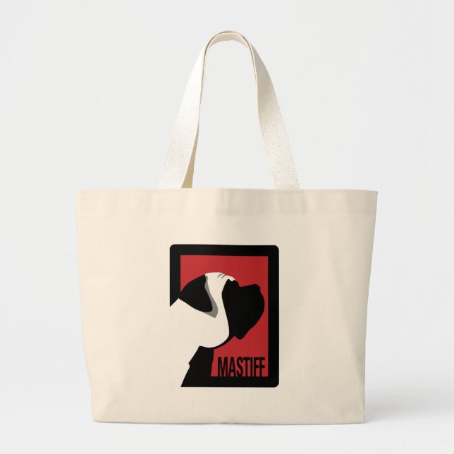 Sac graphique de mastiff (Devant)