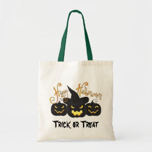Sac Halloween Black Jack O'Lanterns