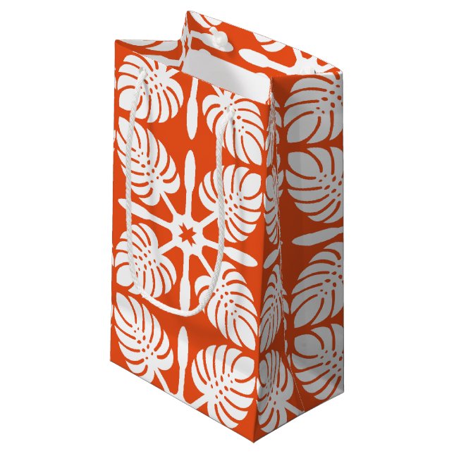 Sac hawaïen de cadeau de motif (Devant Angle)