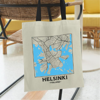 Sac Helsinki, Finland Carte Sac Fourre-Tout