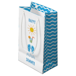 Sac heureux de cadeau d'été