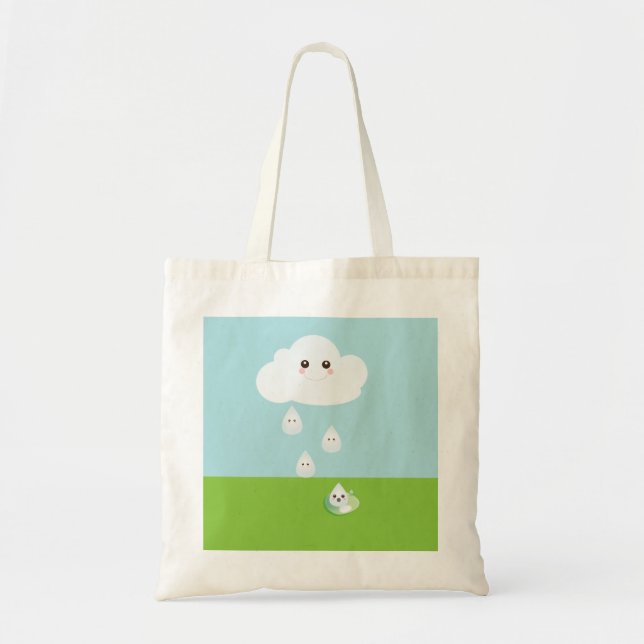 Sac heureux de toile de nuage (Devant)