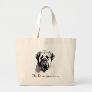 Sac heureux de visage de mastiff