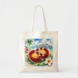 Sac HIMELE Hawaiian Tote Bag ‘Ulī’ulī