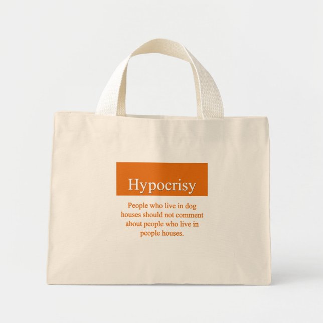 Sac hypocrisie (Devant)