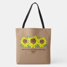Sac jaune de tournesol Réjouissez-vous dans le Sei