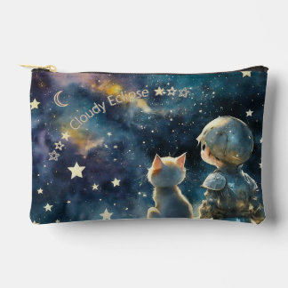 Sac Kawaii Chibi Knight et Kitten Starry Sky