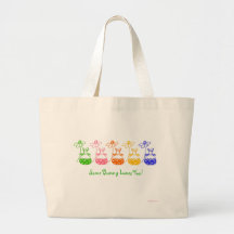 sac lapin marguerrier