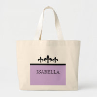 Sac Lilac Swanky Fleur De Lis