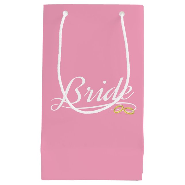 Sac Mariée Élégante Calligraphie de Mariage | Sac  (Devant)
